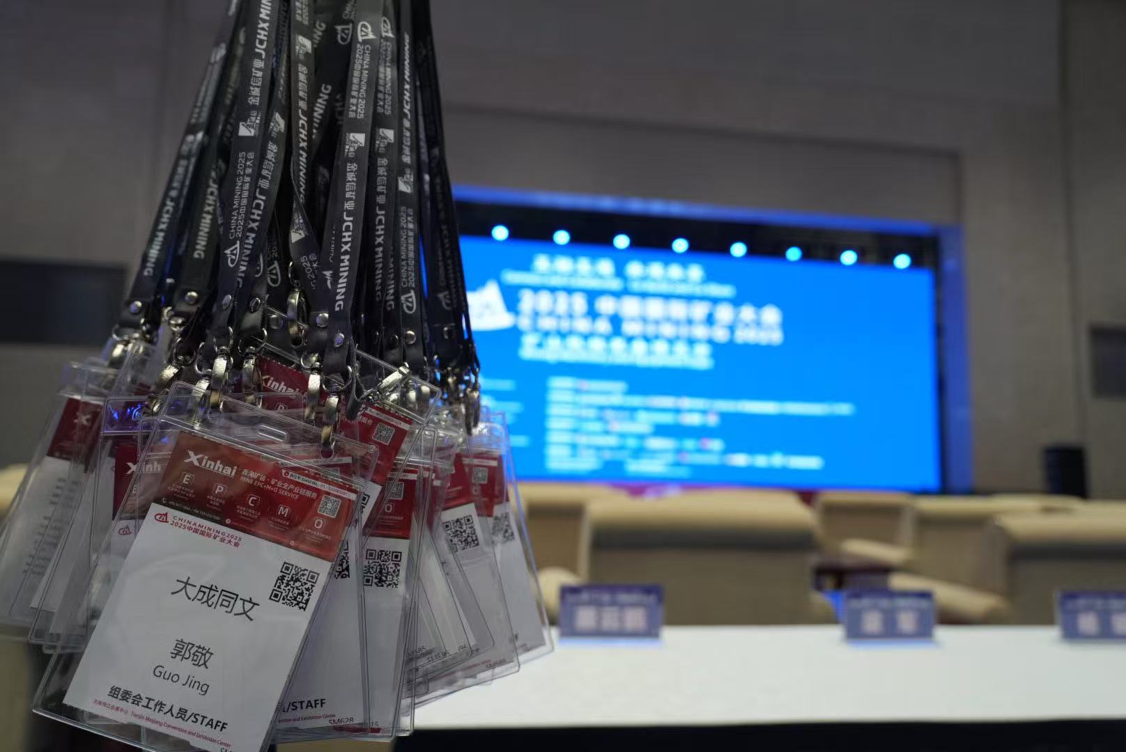 Conference delivery at the China Mining Conference