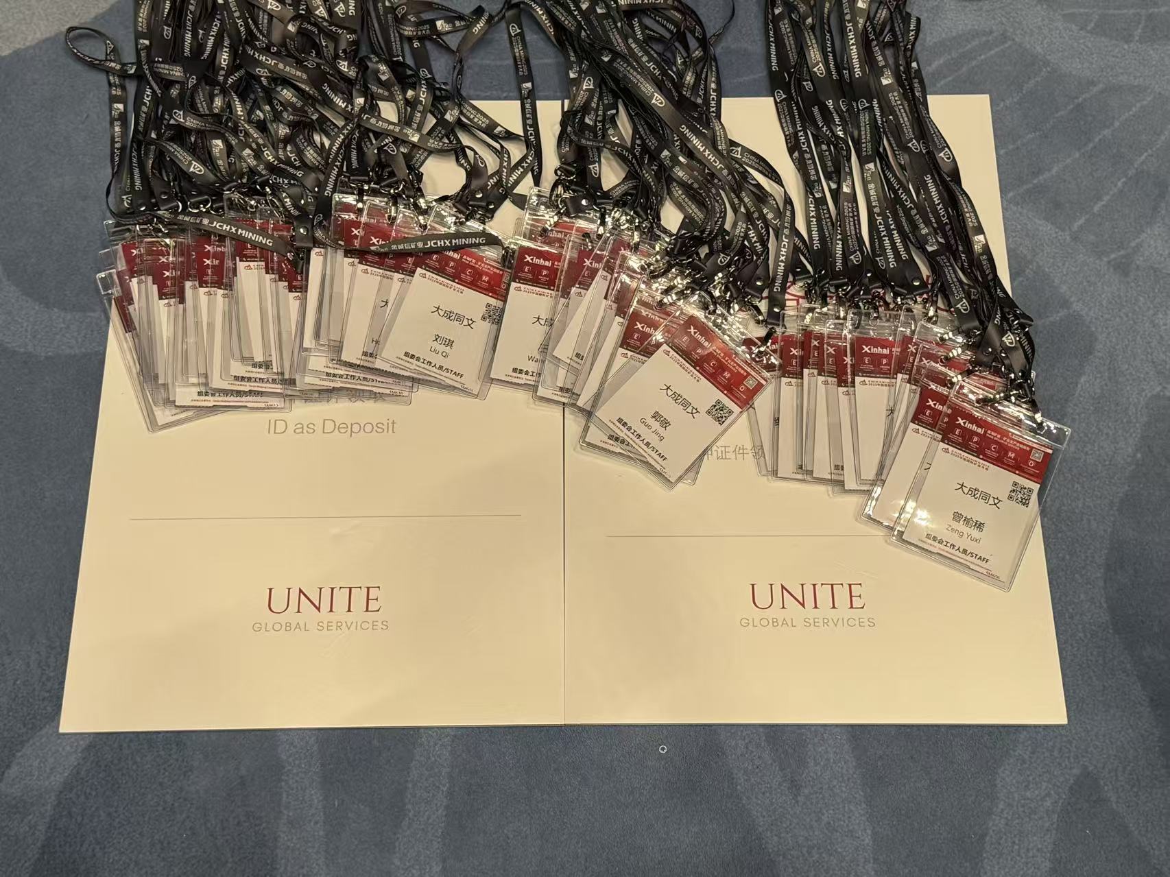 More than 40 interpreter passes prepared for the on-site team